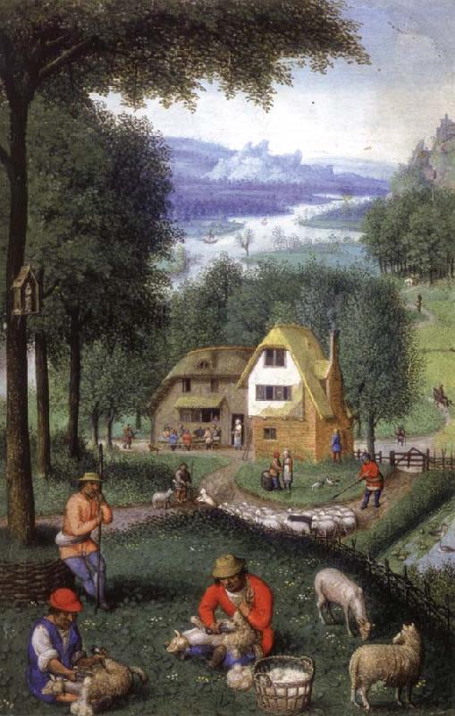 Charles Francois Daubigny Spring oil painting image